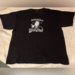 Vintage 90s Party Like a Rock Star Tshirt Men’s XL